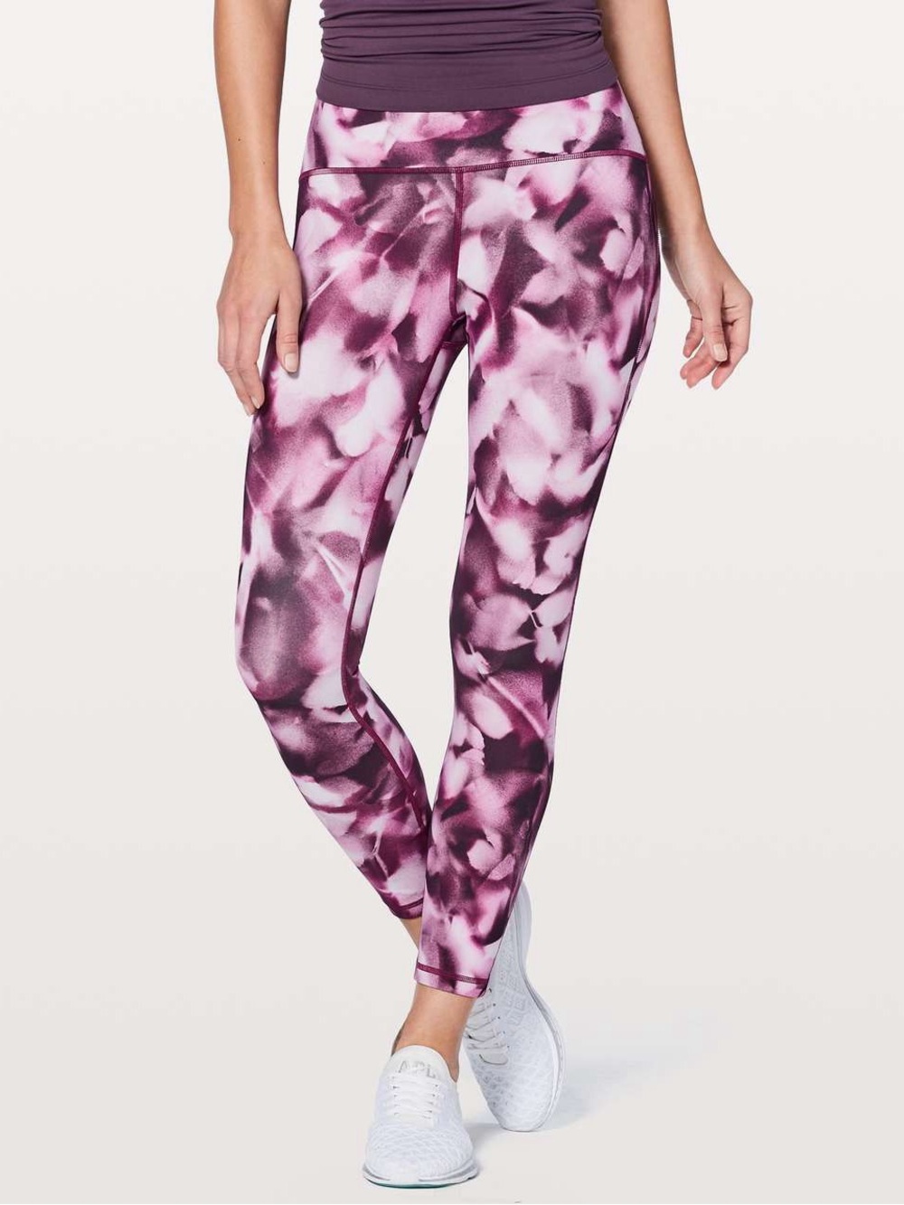 Lululemon Train Times 7/8 Pant 25" Blush Blossom NWOT Sz 2